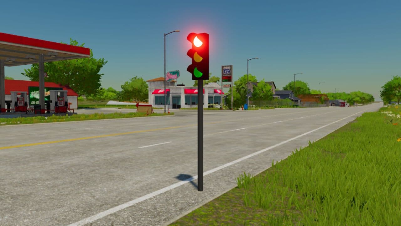 Placeable Traffic Light (Functional) 3