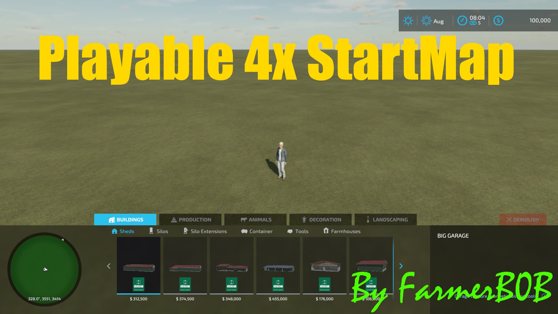 FarmerB0B's Playable StartMap