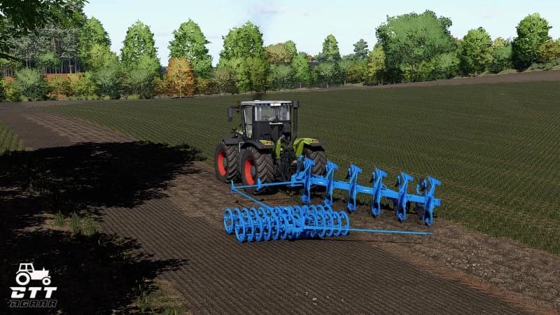 Plow with roller 2