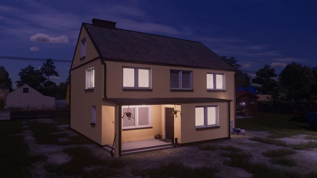 Polish Yellow House 3