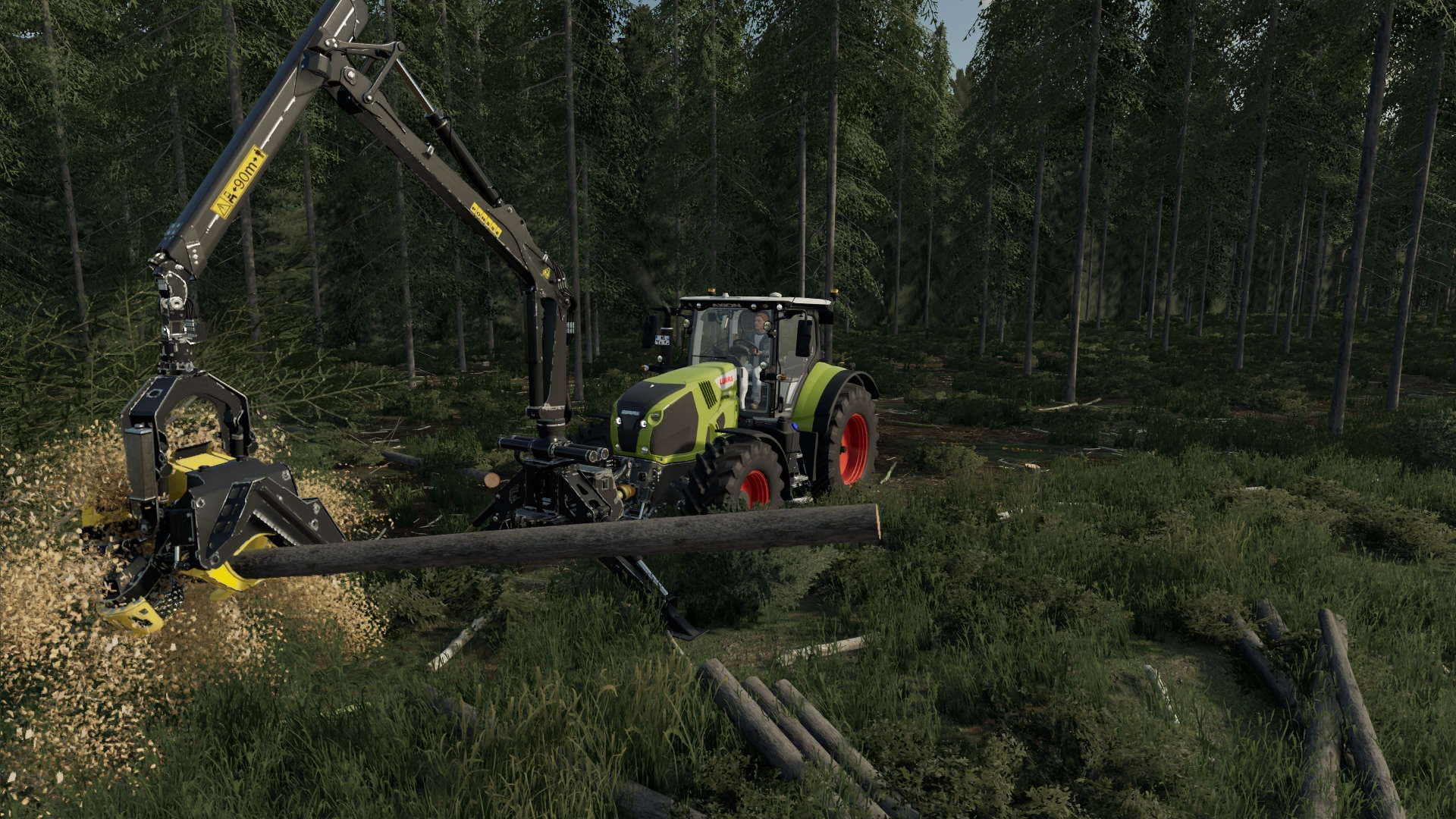 Ponsse 3 Point Woodharvester 5