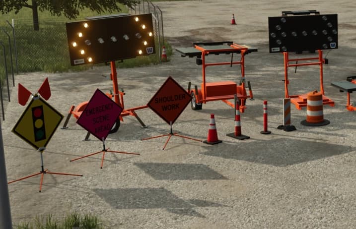 Portable Construction Signs