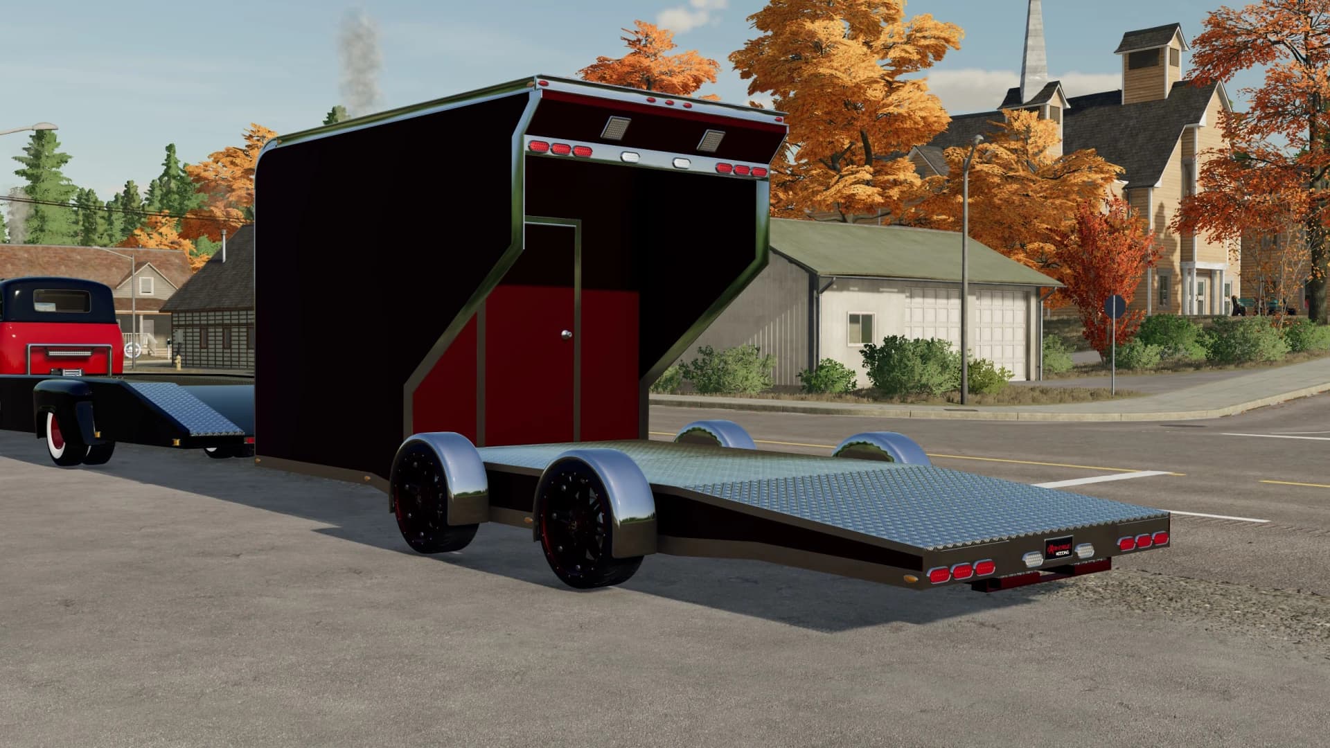 RACE CAR TRAILER 2
