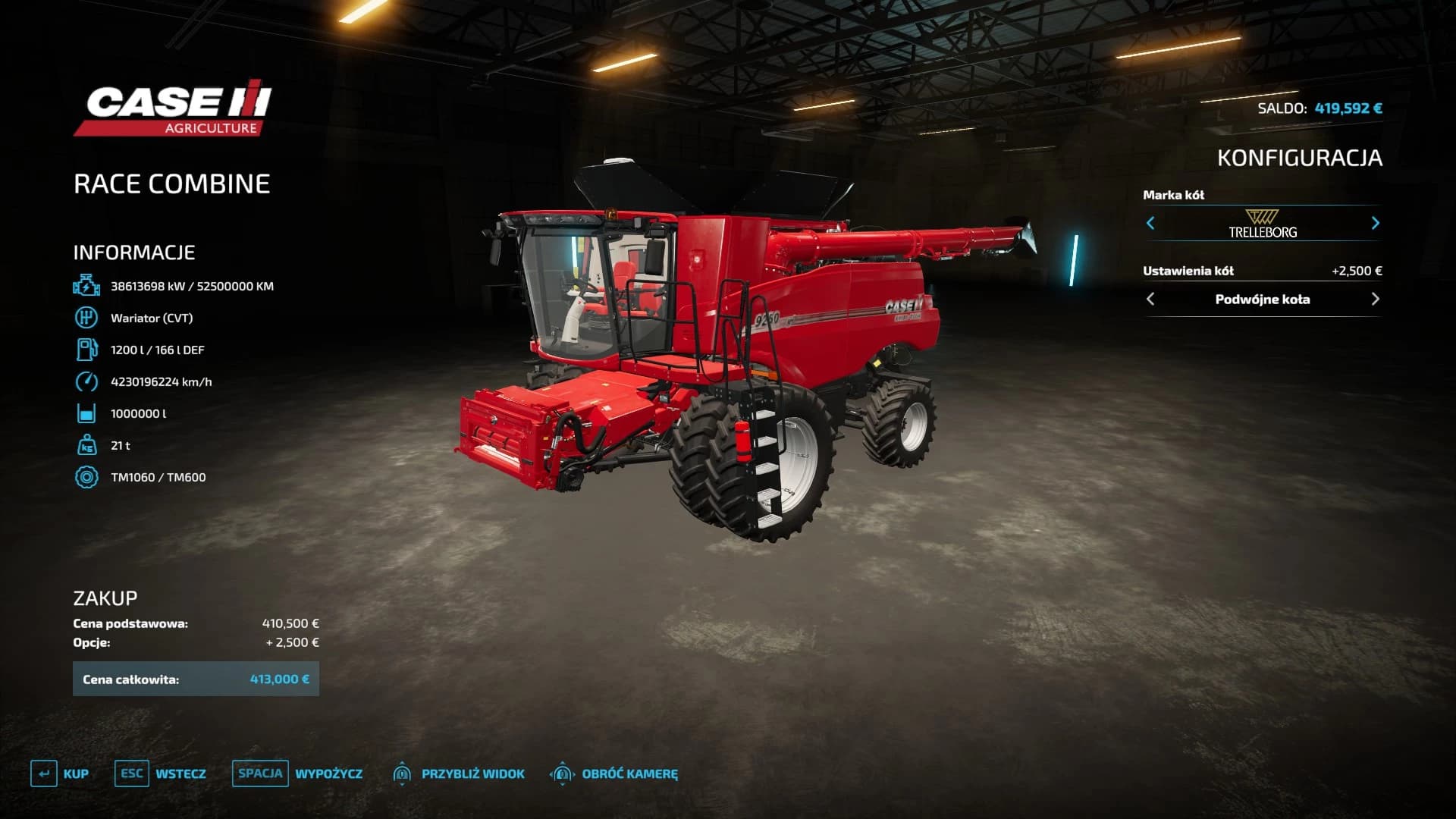 RACE COMBINE