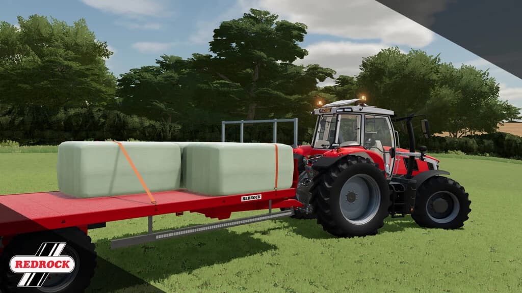REDROCK 24FT BALE TRAILER