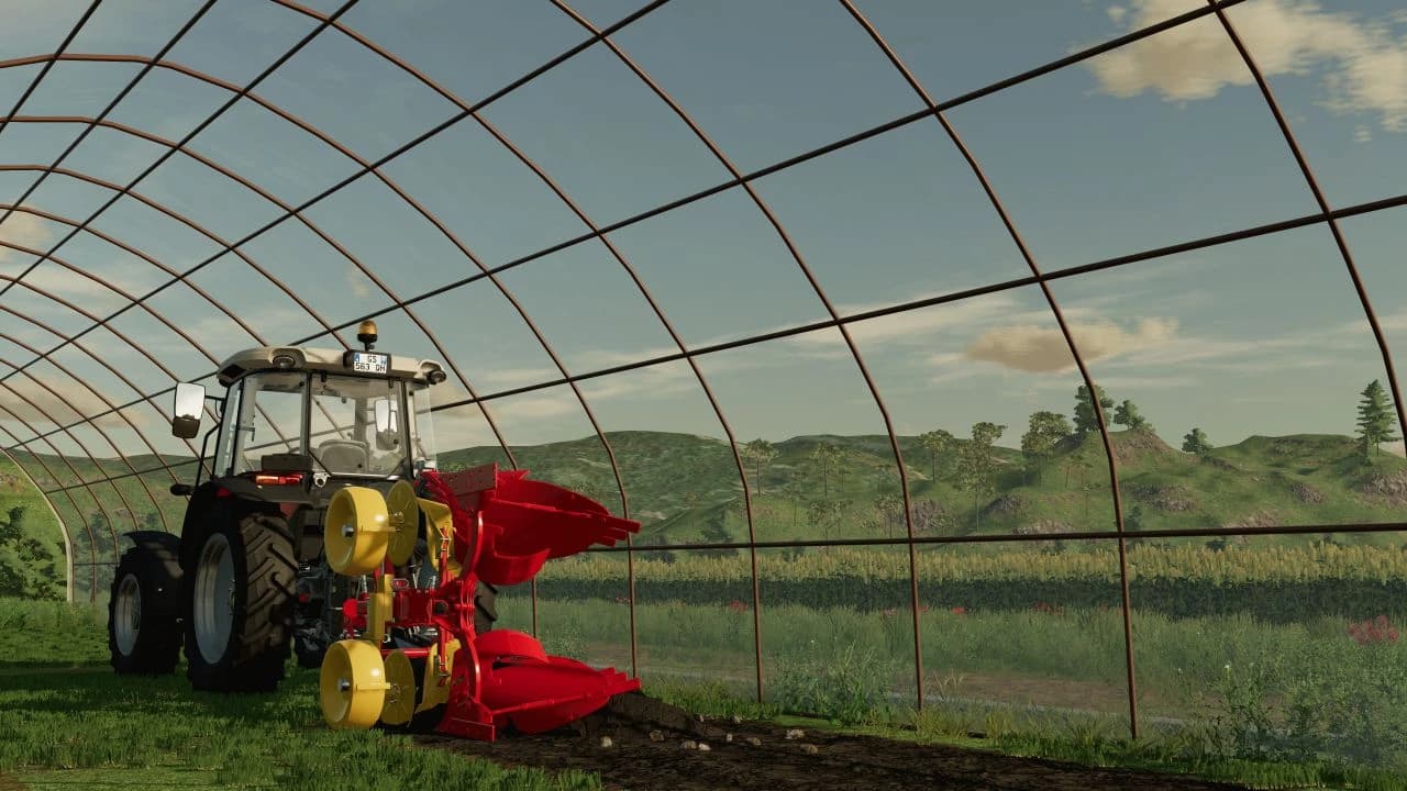 REMOVABLE GREENHOUSE / TUNNEL FOR ALL CROPS 4