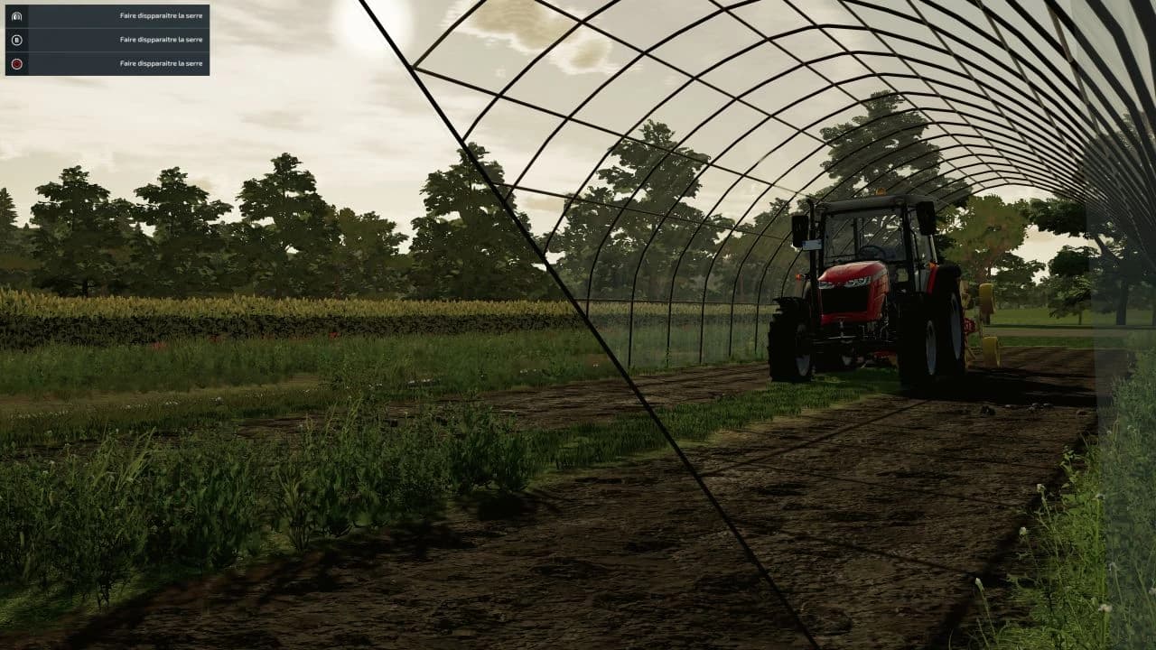 REMOVABLE GREENHOUSE / TUNNEL FOR ALL CROPS 2