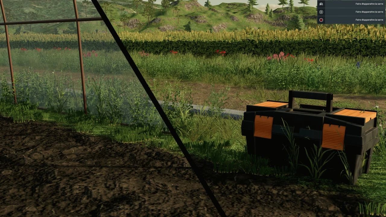 REMOVABLE GREENHOUSE / TUNNEL FOR ALL CROPS