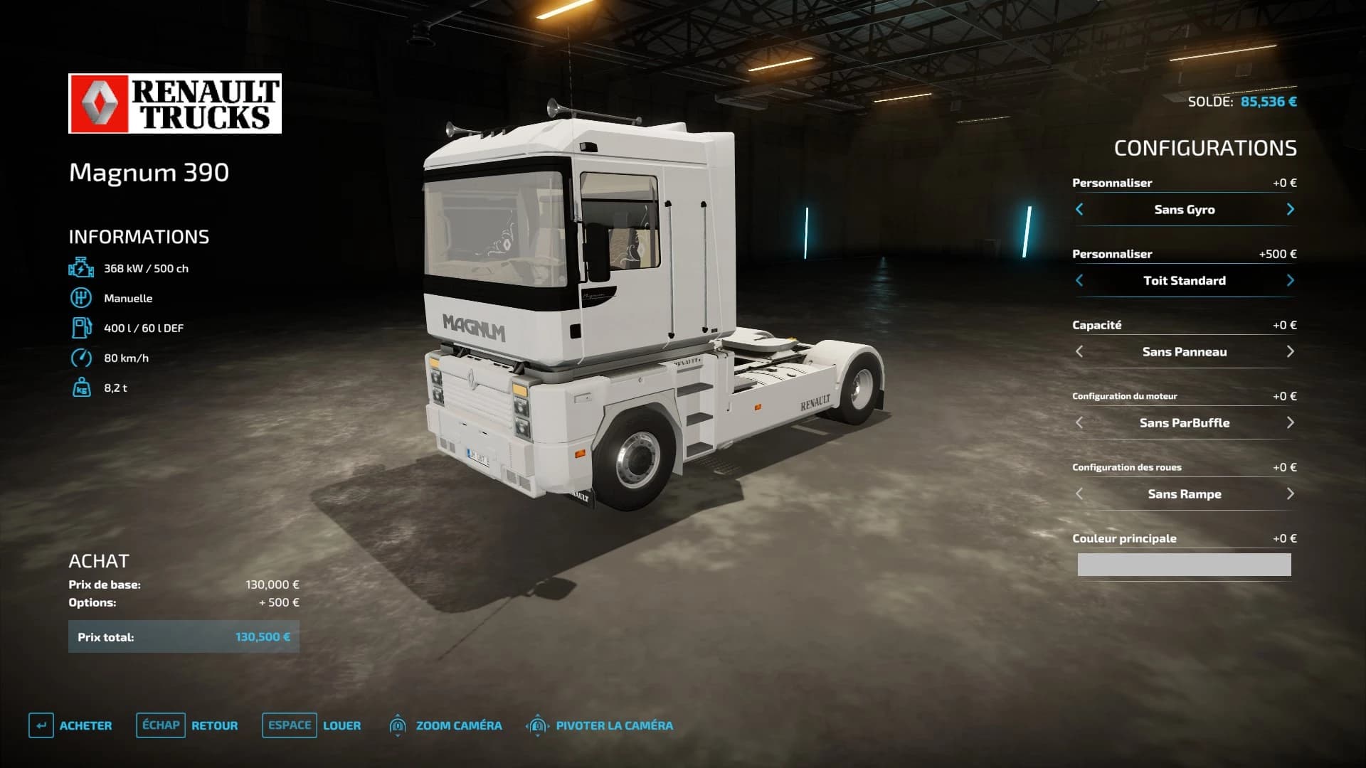 RENAULT MAGNUM 390 DXI