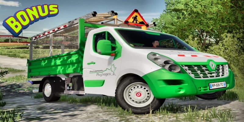 RENAULT MASTER 3 PAYSAGISTE 5