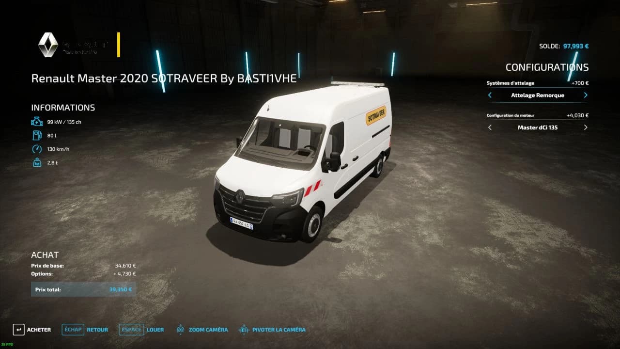 RENAULT MASTER IV - SOTRAVEER 3