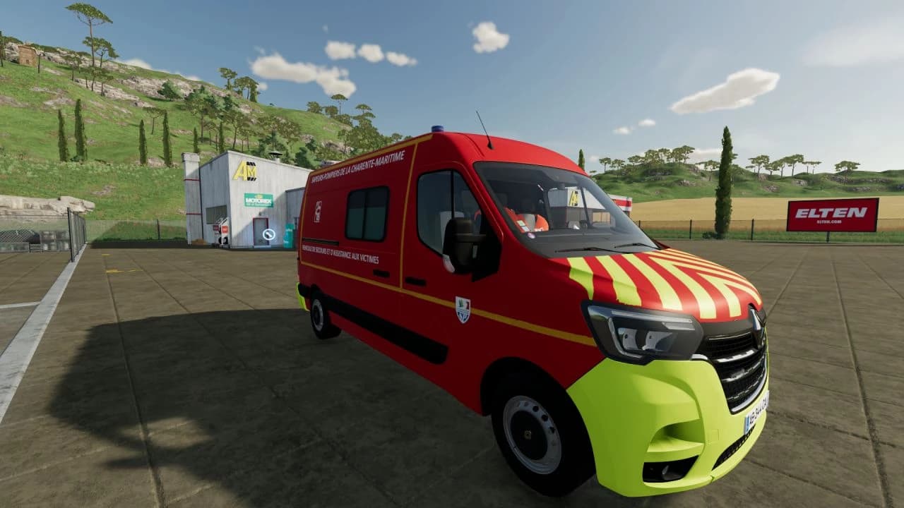 RENAULT MASTER VSAV SDIS 17 4