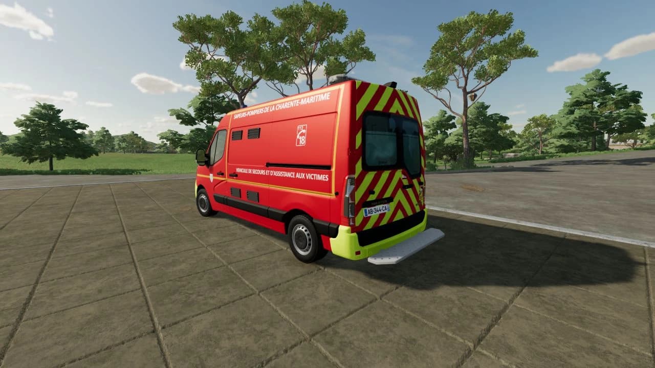 RENAULT MASTER VSAV SDIS 17 2