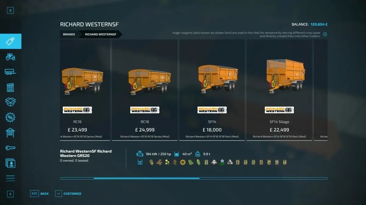 RICHARD WESTERN TRAILER PACK 2