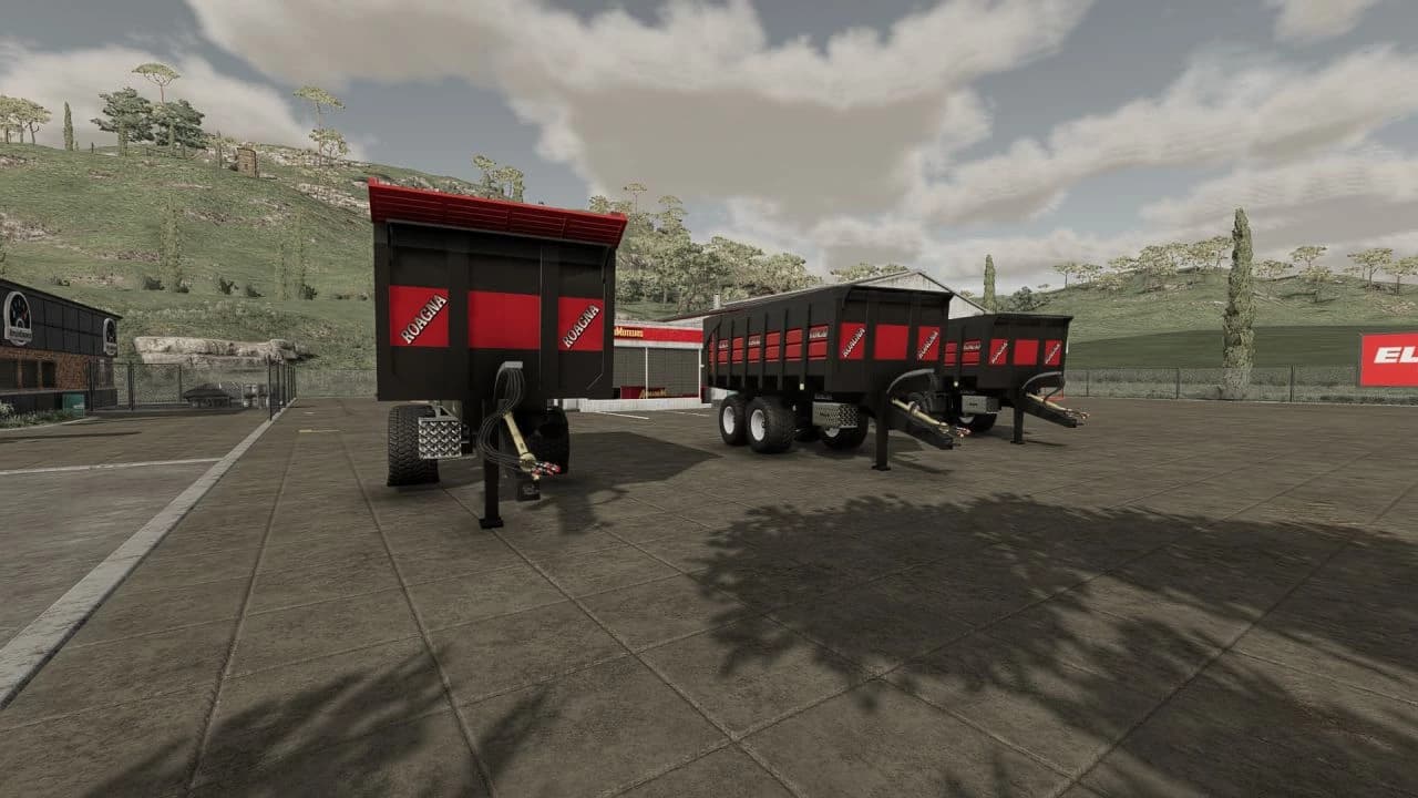 ROAGNA 2 AXLES
