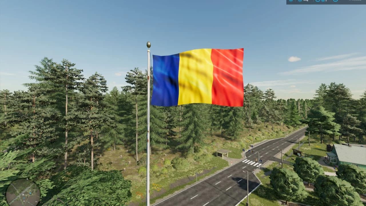ROMANIAN FLAG 2