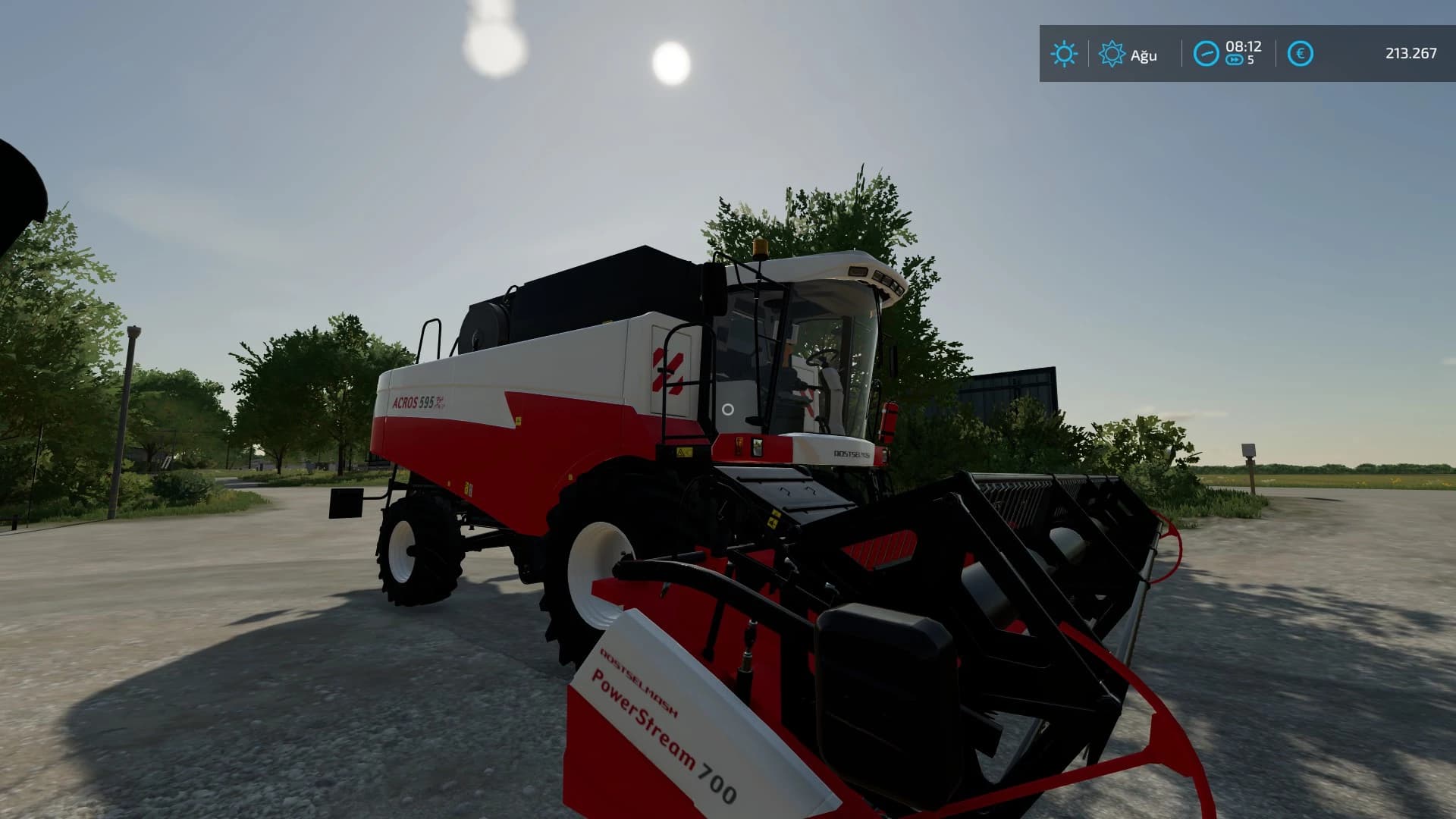 ROSTSELMASH ACROS 595 POWER PLUS 4