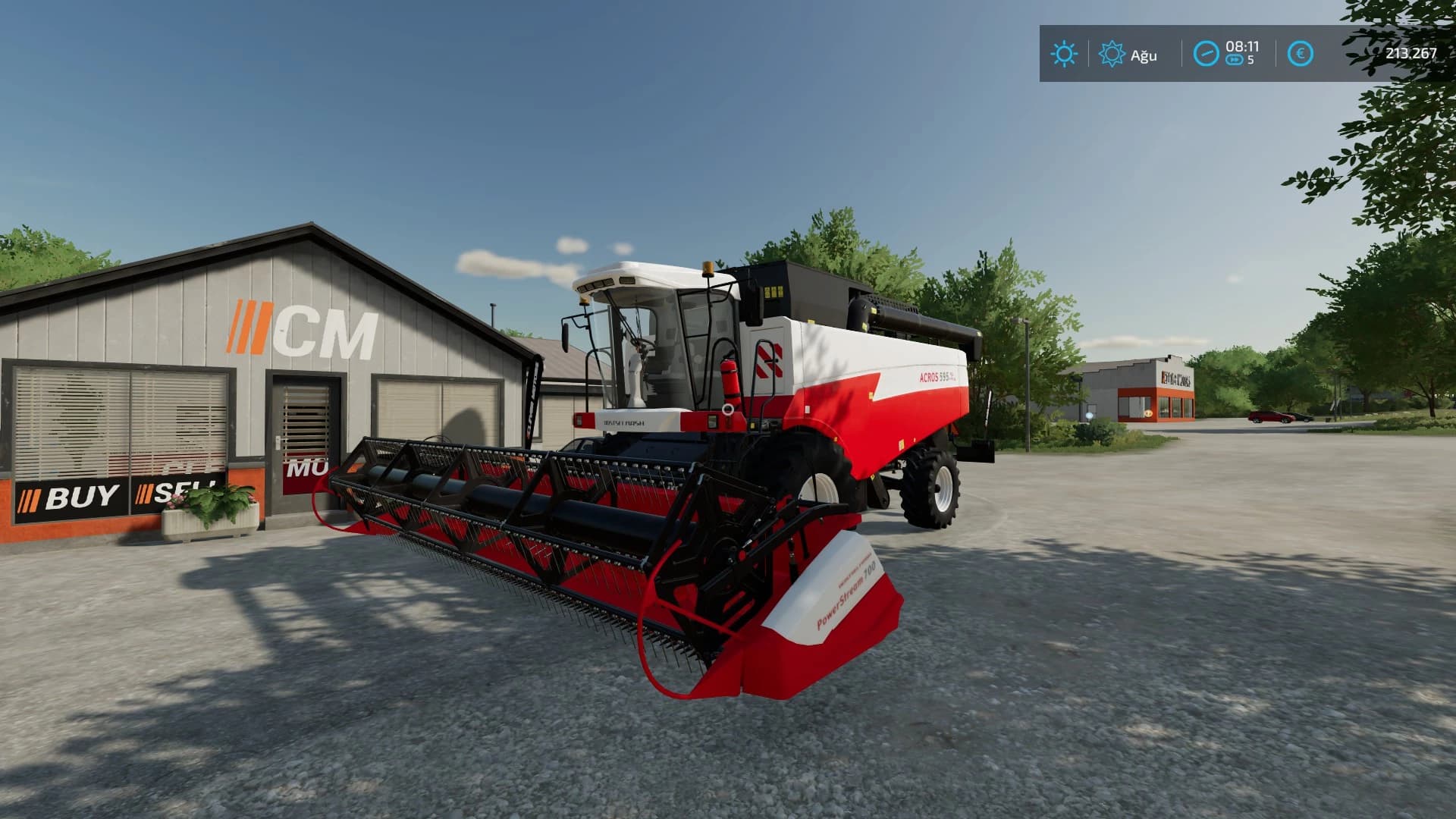 ROSTSELMASH ACROS 595 POWER PLUS 3