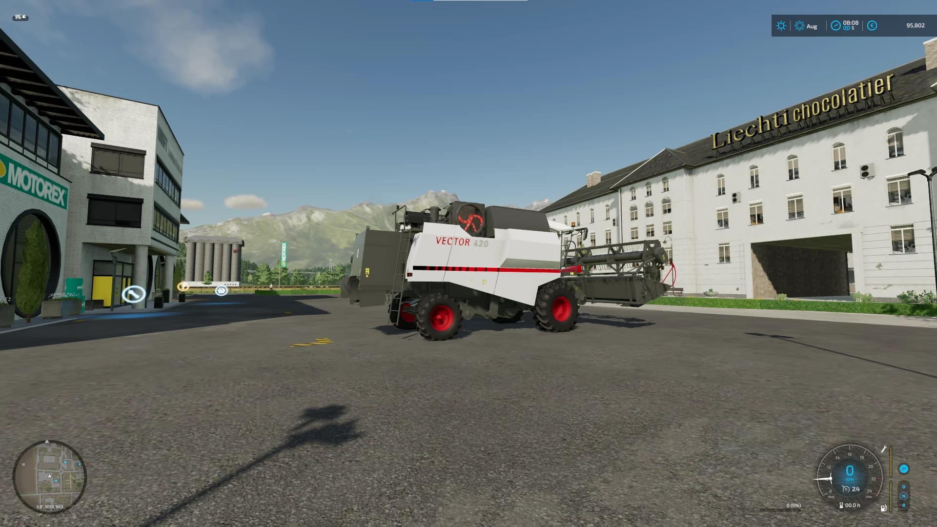 ROSTSELMASH VECTOR 420 OLD 4