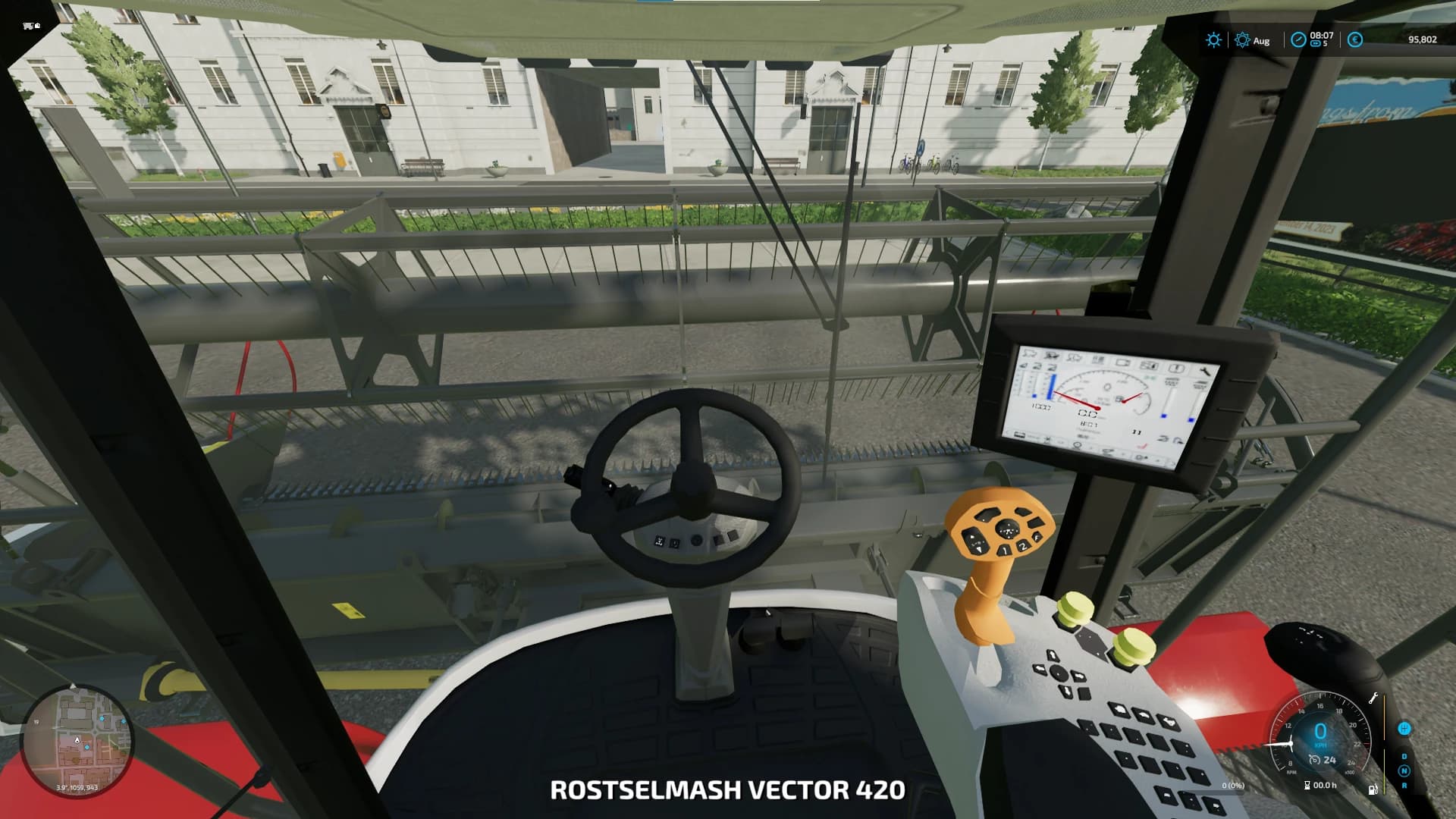 ROSTSELMASH VECTOR 420 OLD