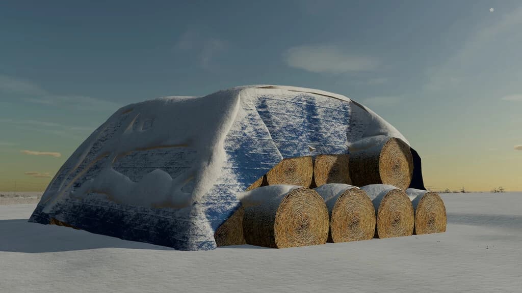 ROUND BALE STACK (PREFAB) 2