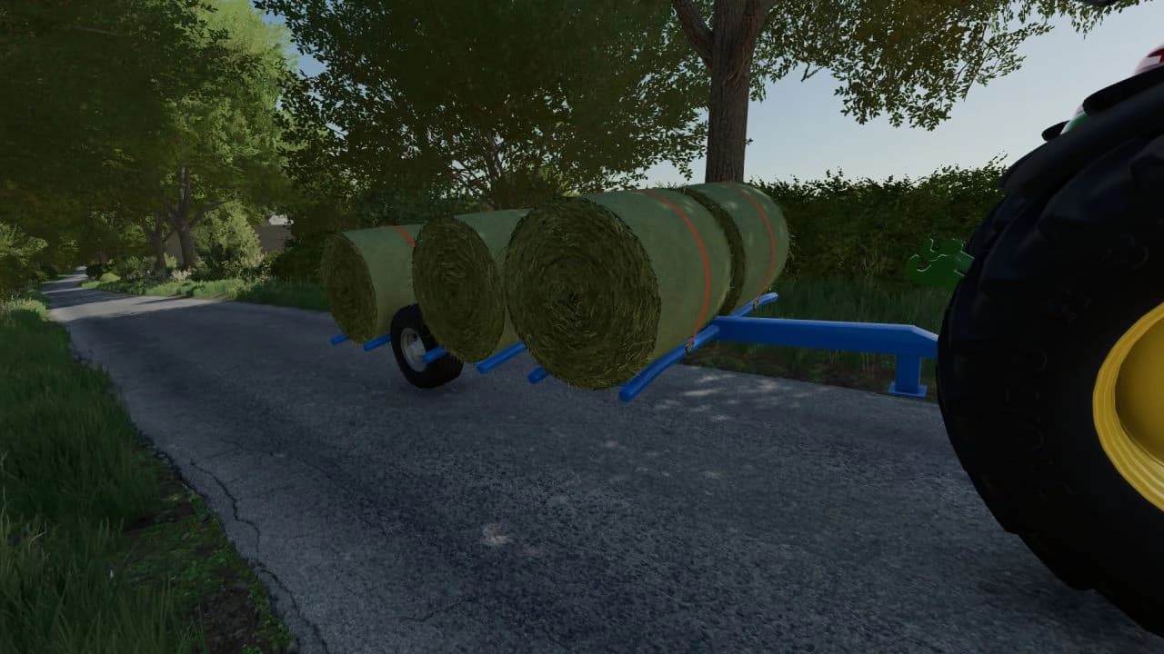 ROUND BALE TRAILER 4