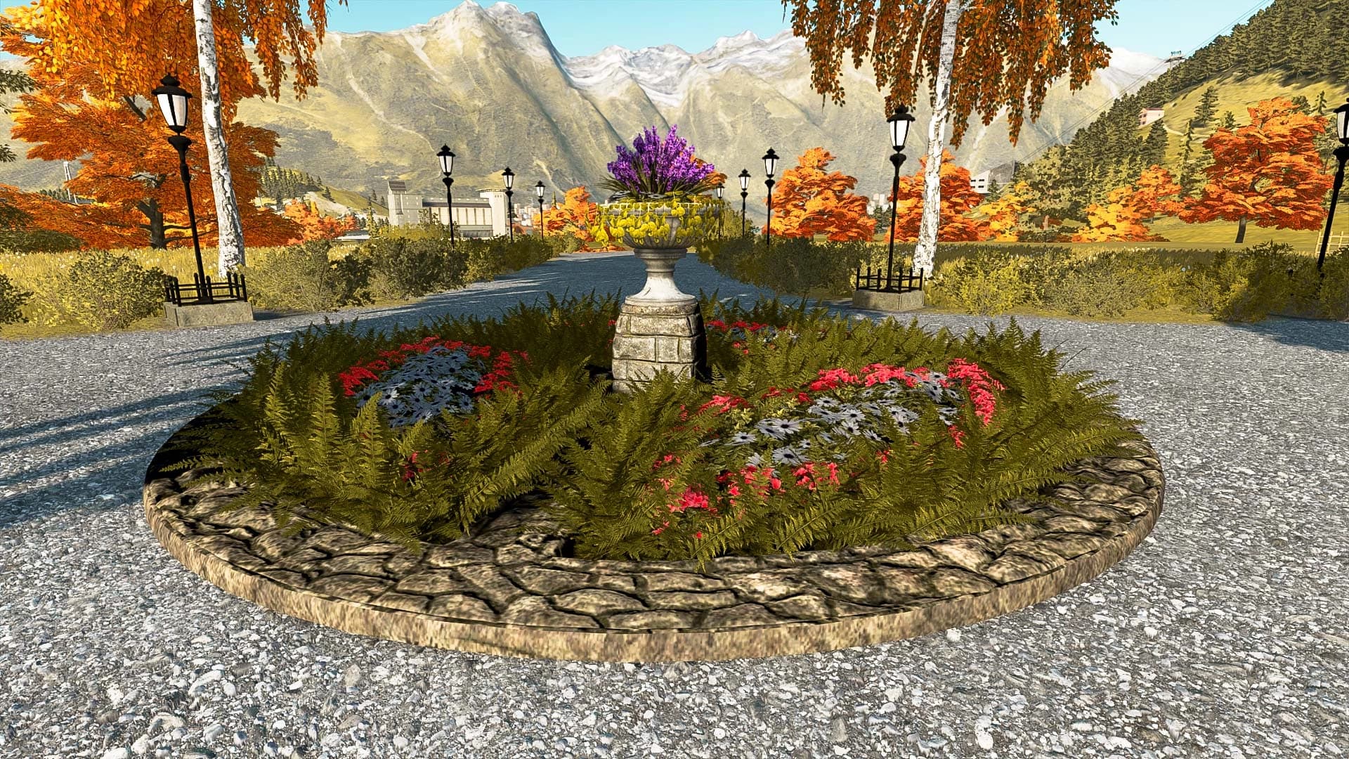 ROUND FLOWER BED 2