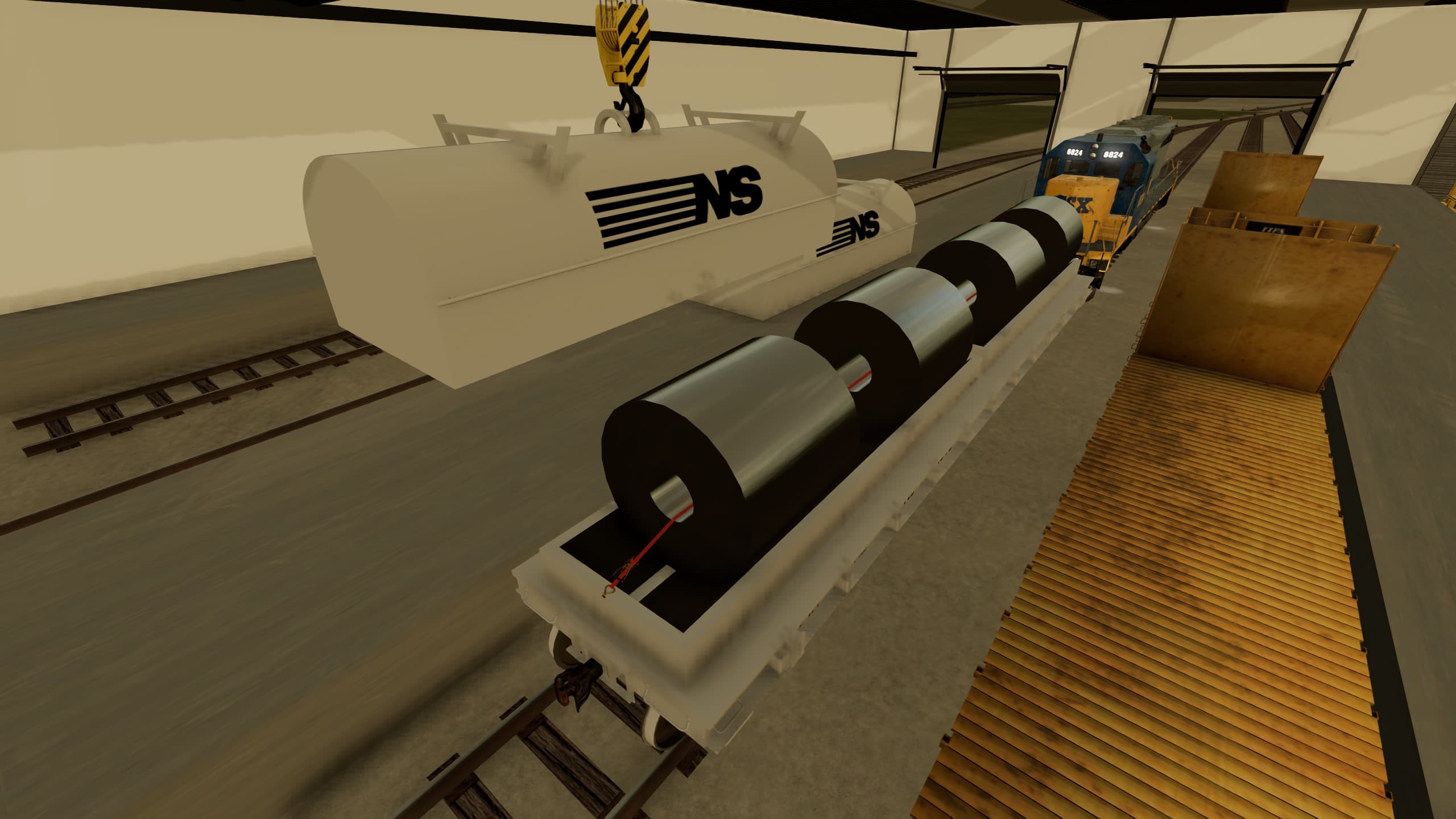 Railroad warehouse 3