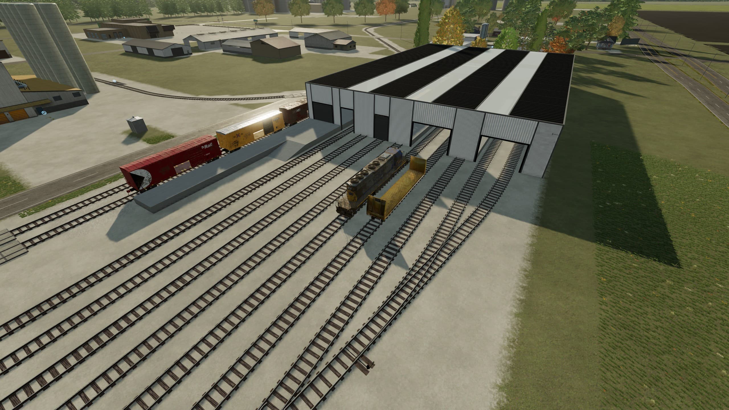 Railroad warehouse