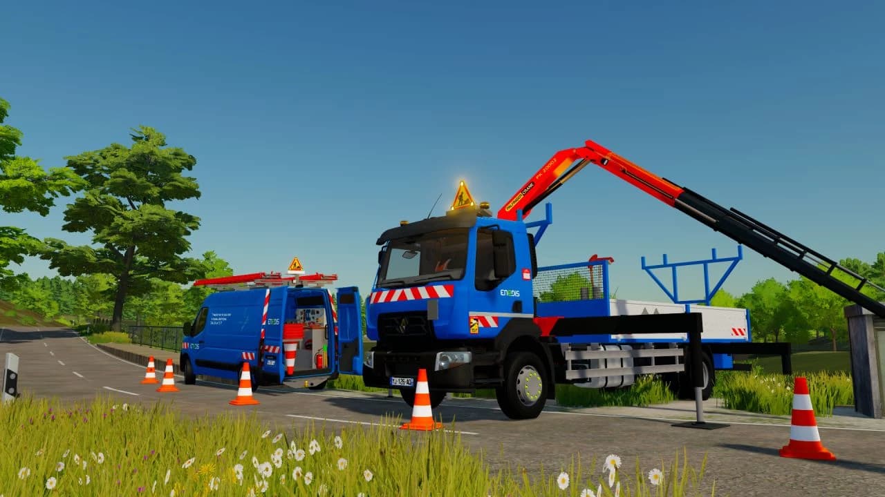 Renault D16 Crane (ENEDIS) 3