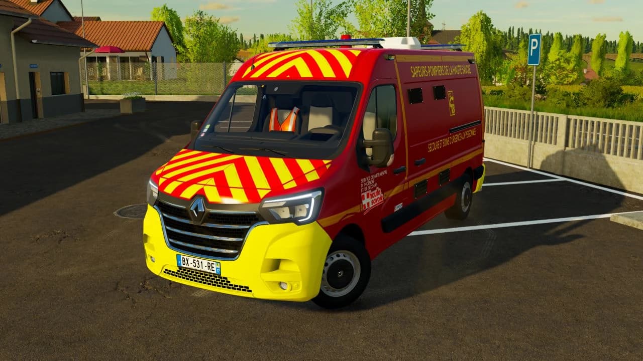 Renault Master IV VSSUAP SDIS 74 (Firefighters) 2