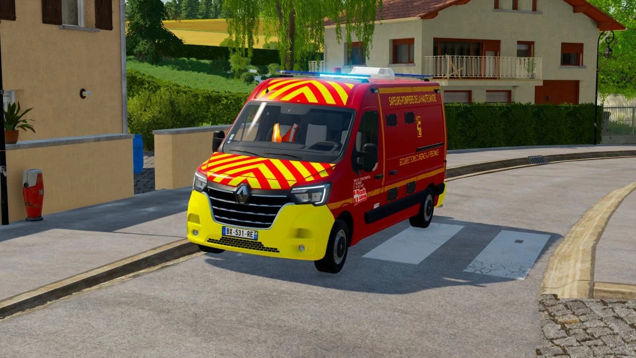 Renault Master IV VSSUAP SDIS 74 (Firefighters)