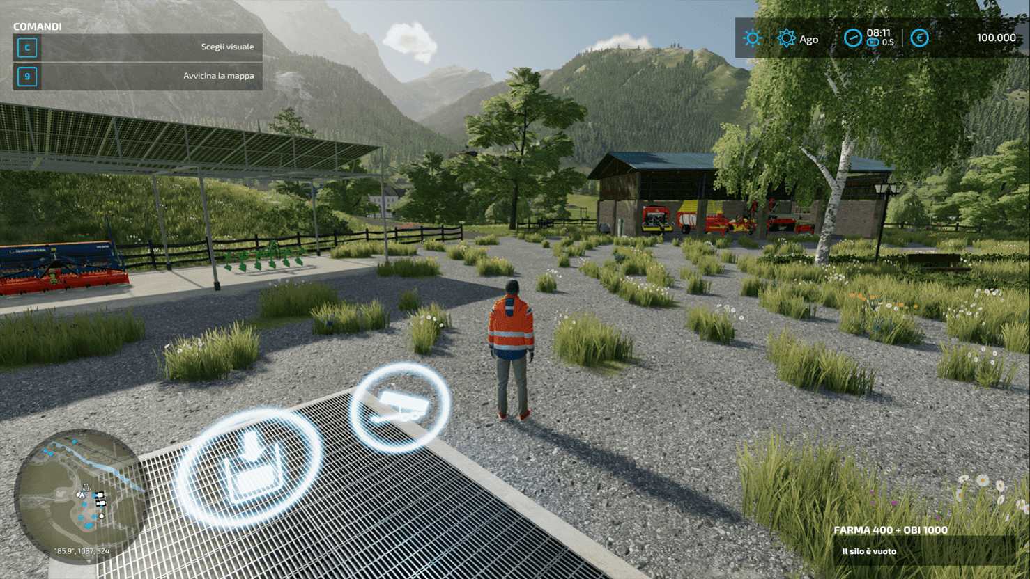 Resort on the Erlengrat map 2