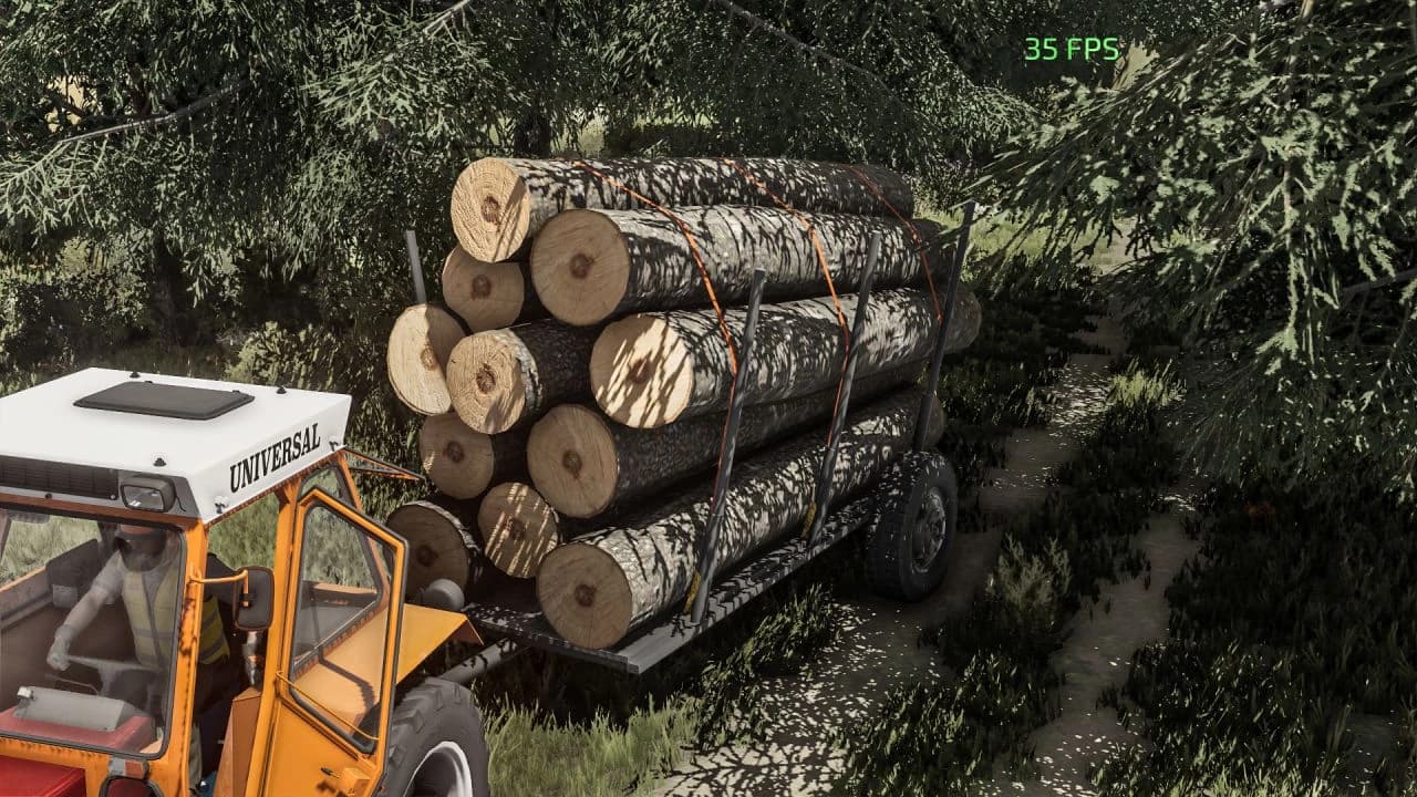 Romanian Wood Trailer 3