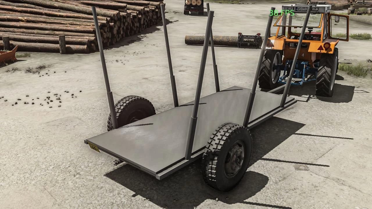 Romanian Wood Trailer 2