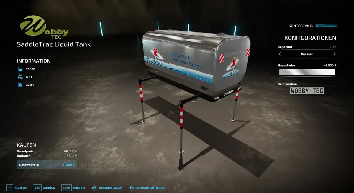 SADDLETRAC LIQUID TANKS 3