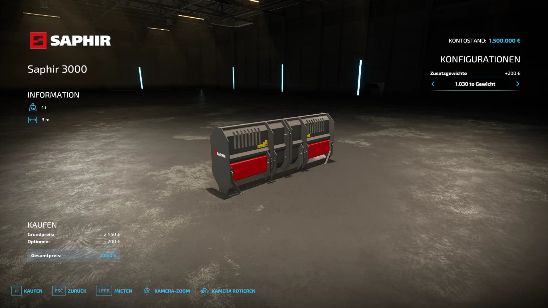 SAPHIR PACK 3