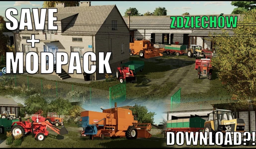 SAVE + MODPACK ZDZIECHÓW