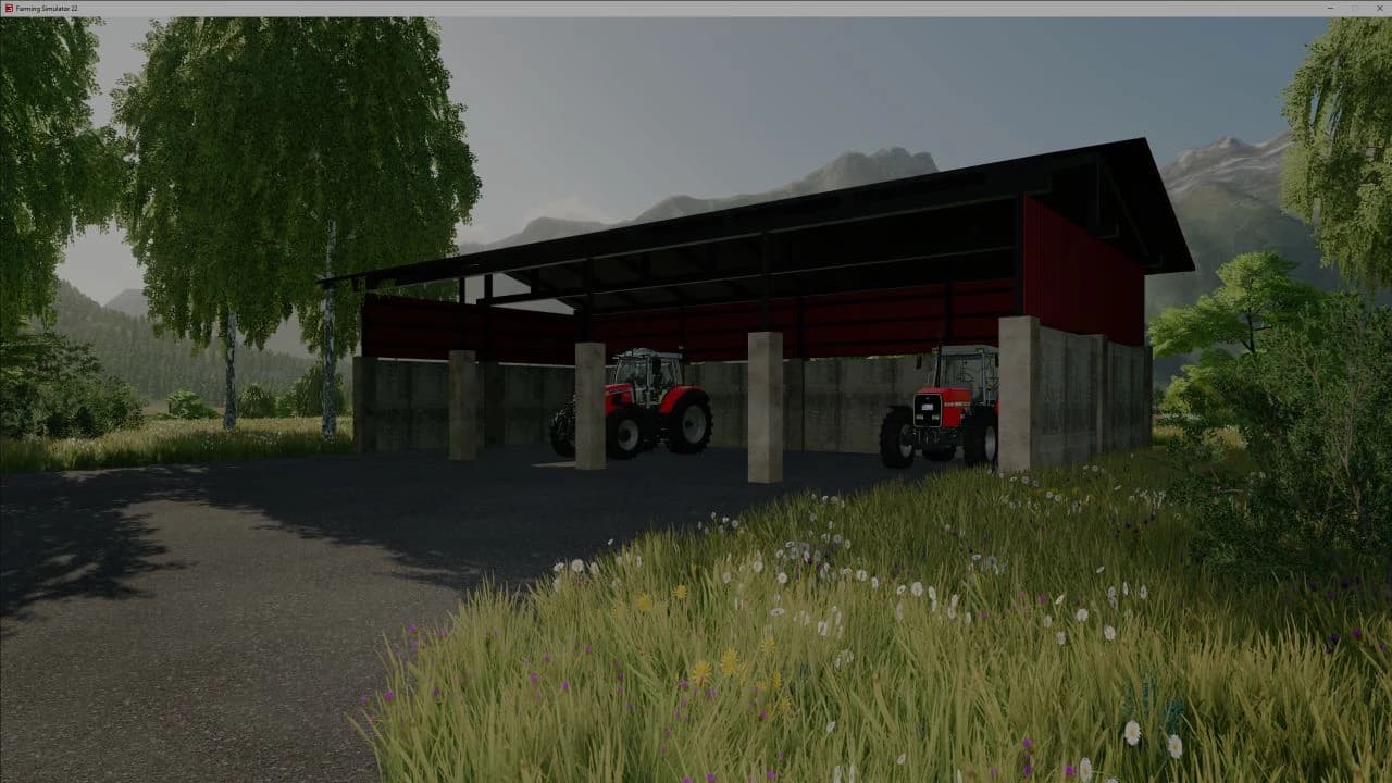 SCANDINAVIAN OPEN SHED