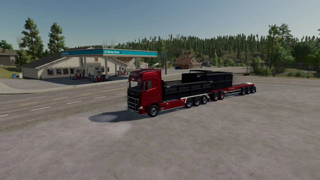 SCANIA CASSETTE TIPPER TRUCK 4
