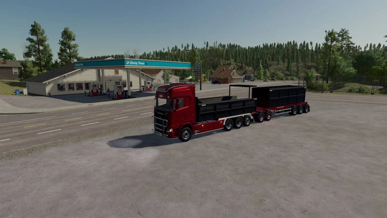SCANIA CASSETTE TIPPER TRUCK 3