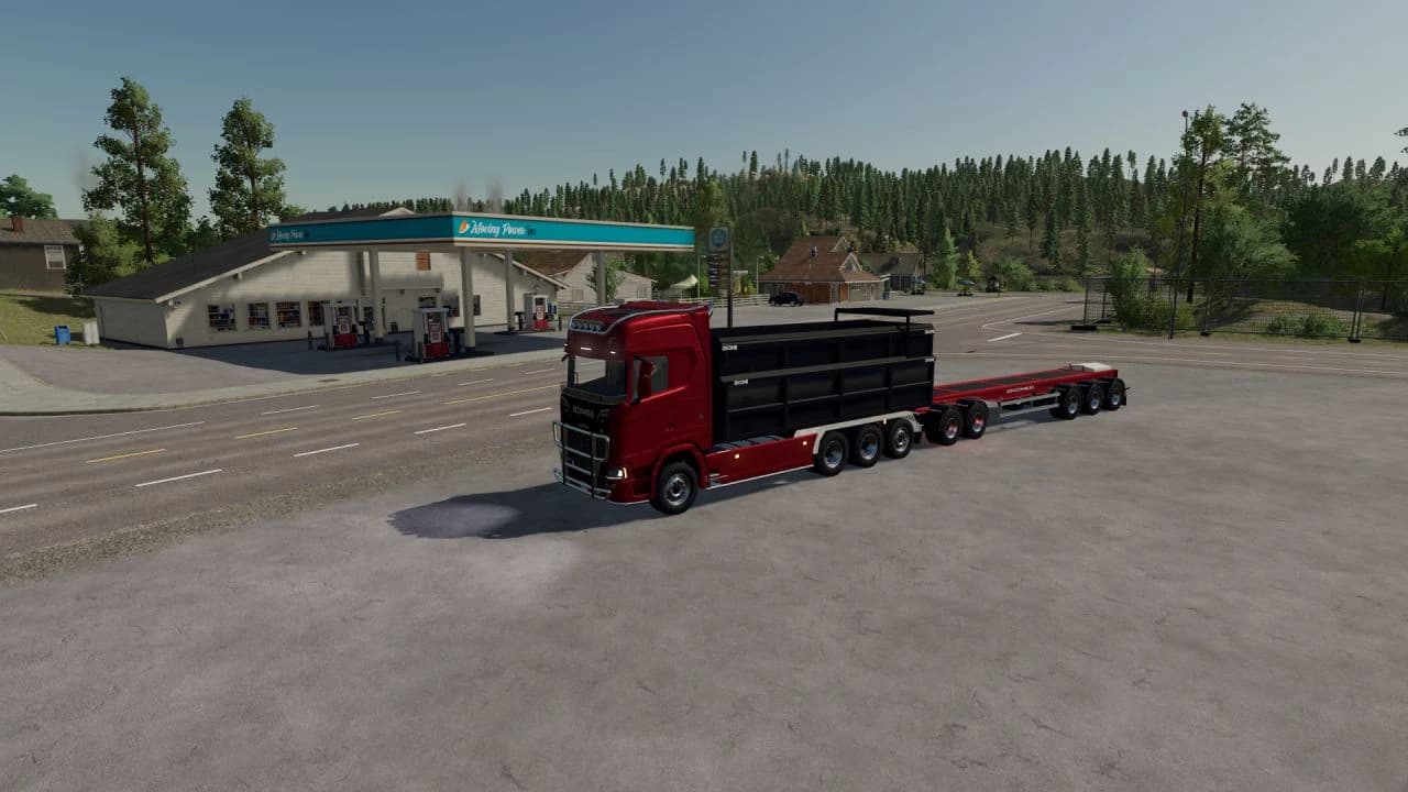 SCANIA CASSETTE TIPPER TRUCK 2