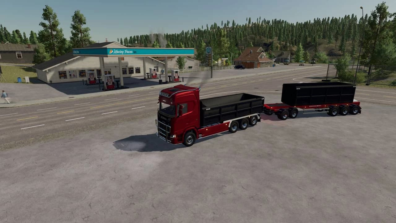 SCANIA CASSETTE TIPPER TRUCK