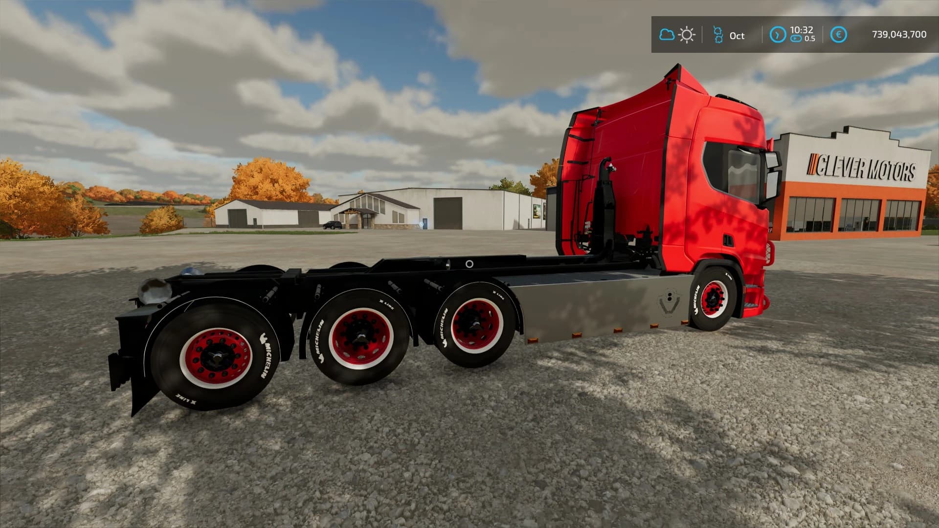 SCANIA R500 TRIDEM