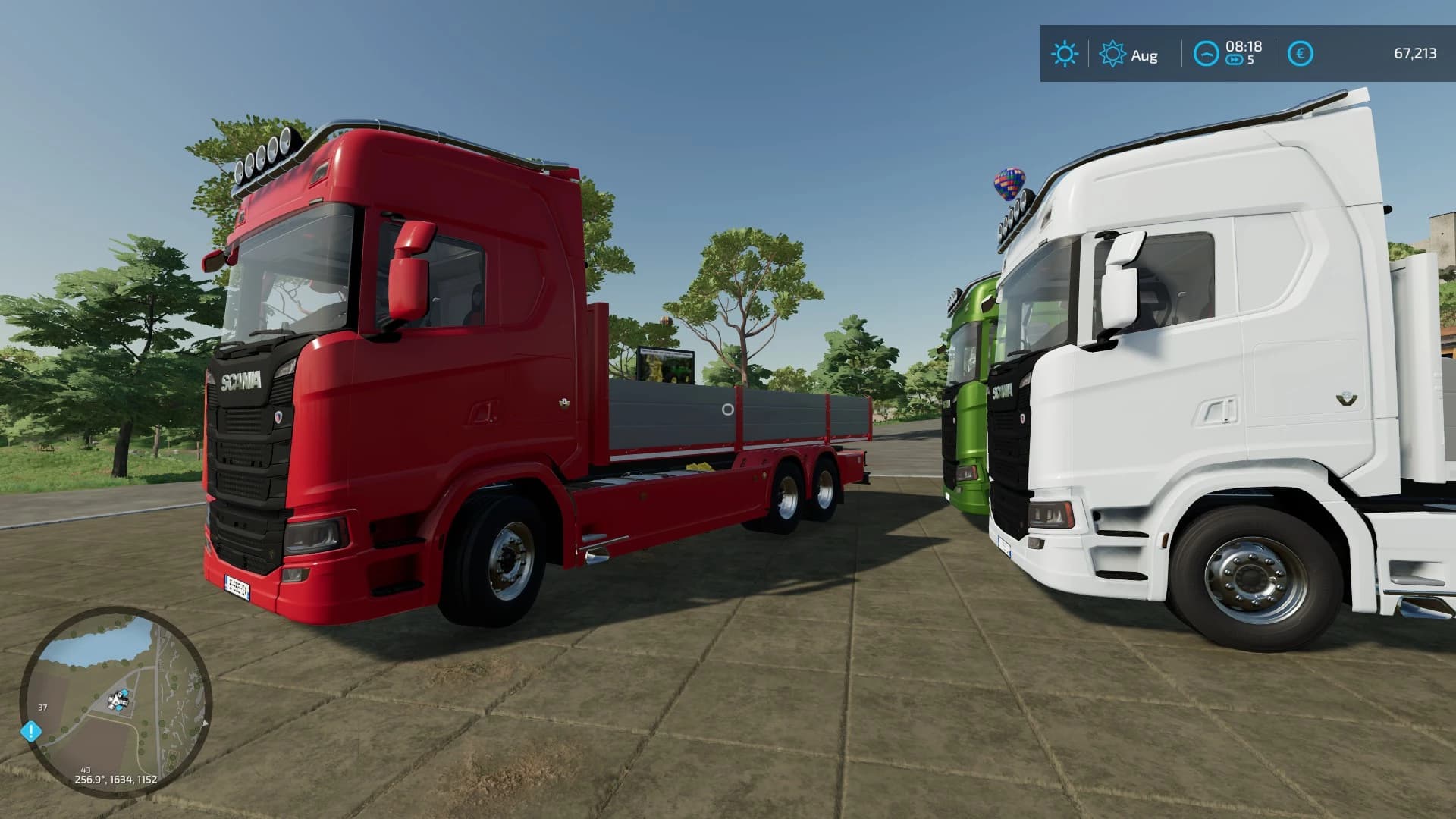 SCANIA S 6X4 DROP SIDE 5
