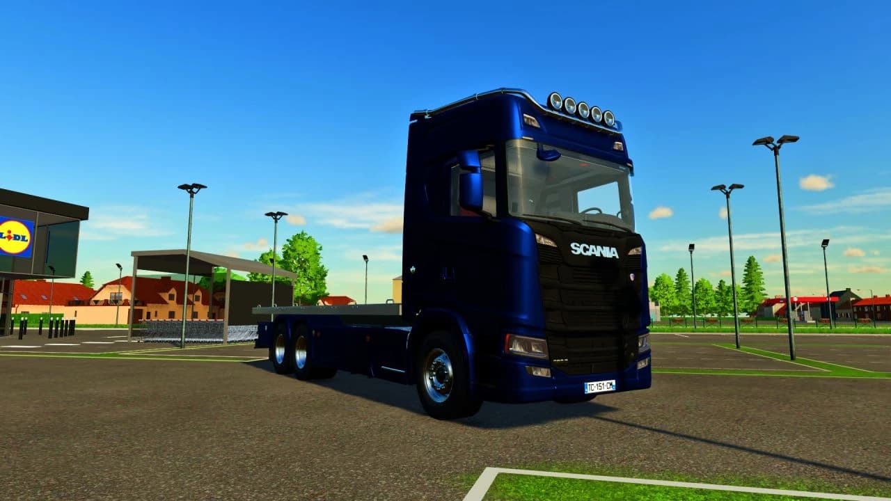 SCANIA S FLATBED TRAILER 2