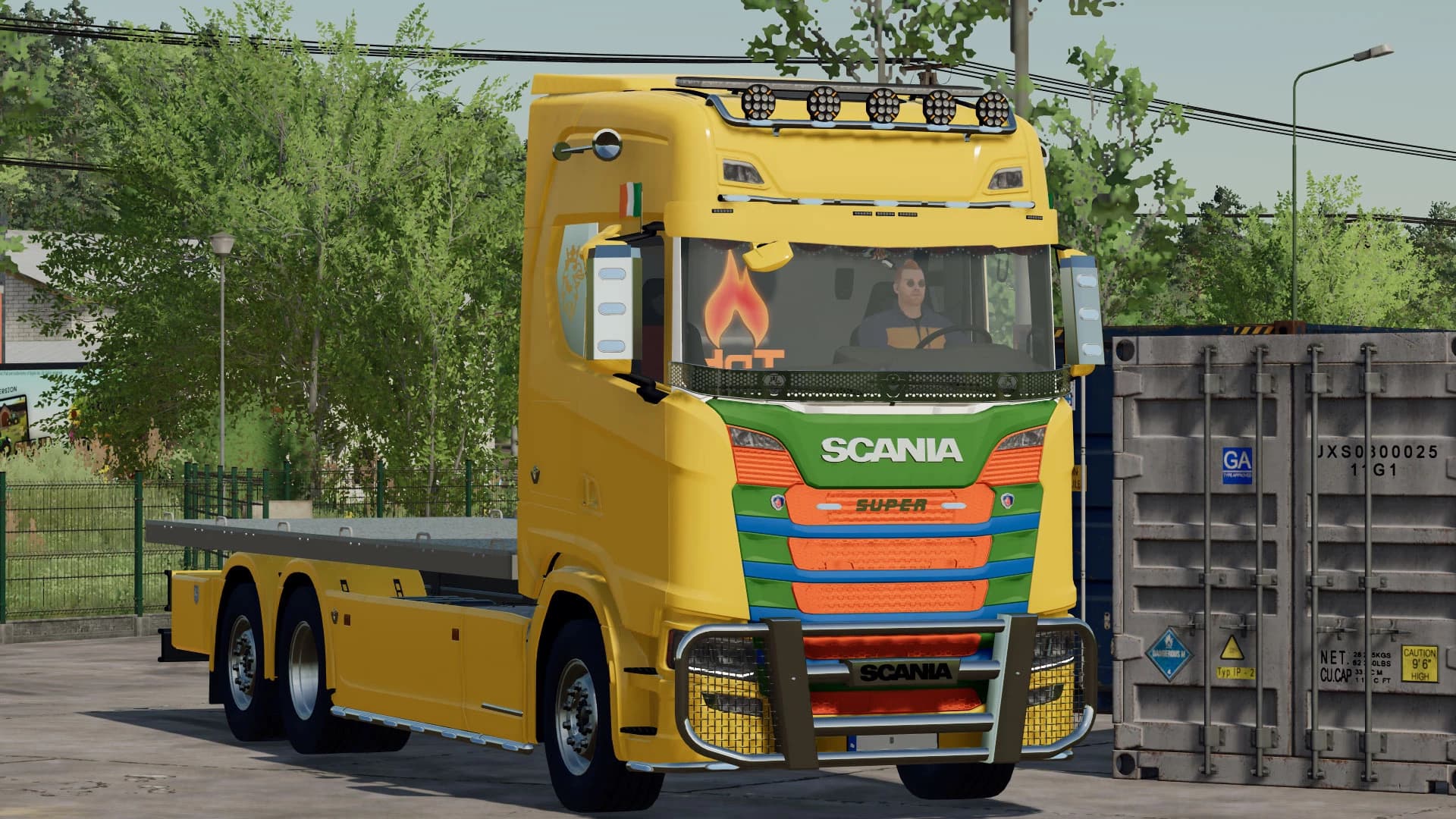 SCANIA S520/730 FLATBED 2
