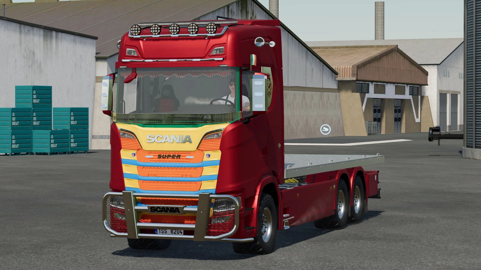 SCANIA S520/730 FLATBED