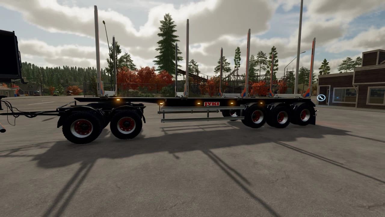 SCANIA TIMBER TRUCK + TRAILER 2