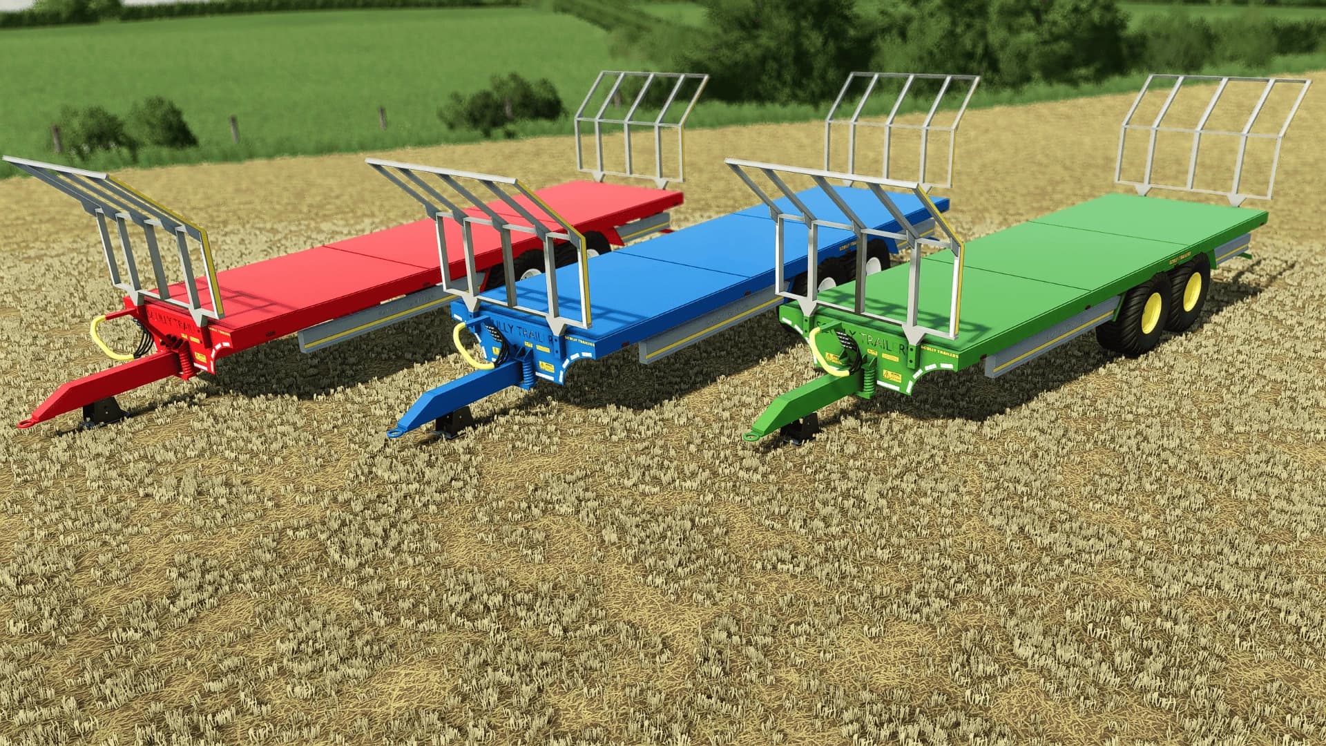 SCULLY 28FT BALE TRAILER 2